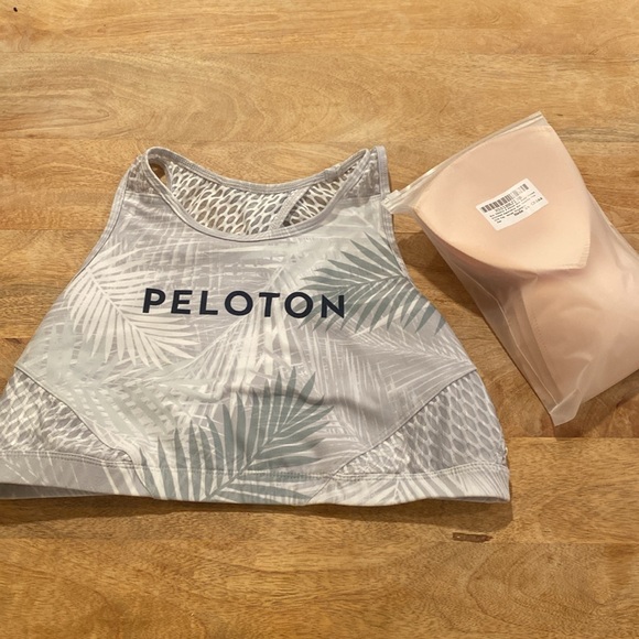 Peloton x WITH Palm Leaves high neck mesh back sports bra - “XL” - Picture 6 of 6
